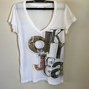 DKNY Jeans Graphic Tee- Vintage 2000s